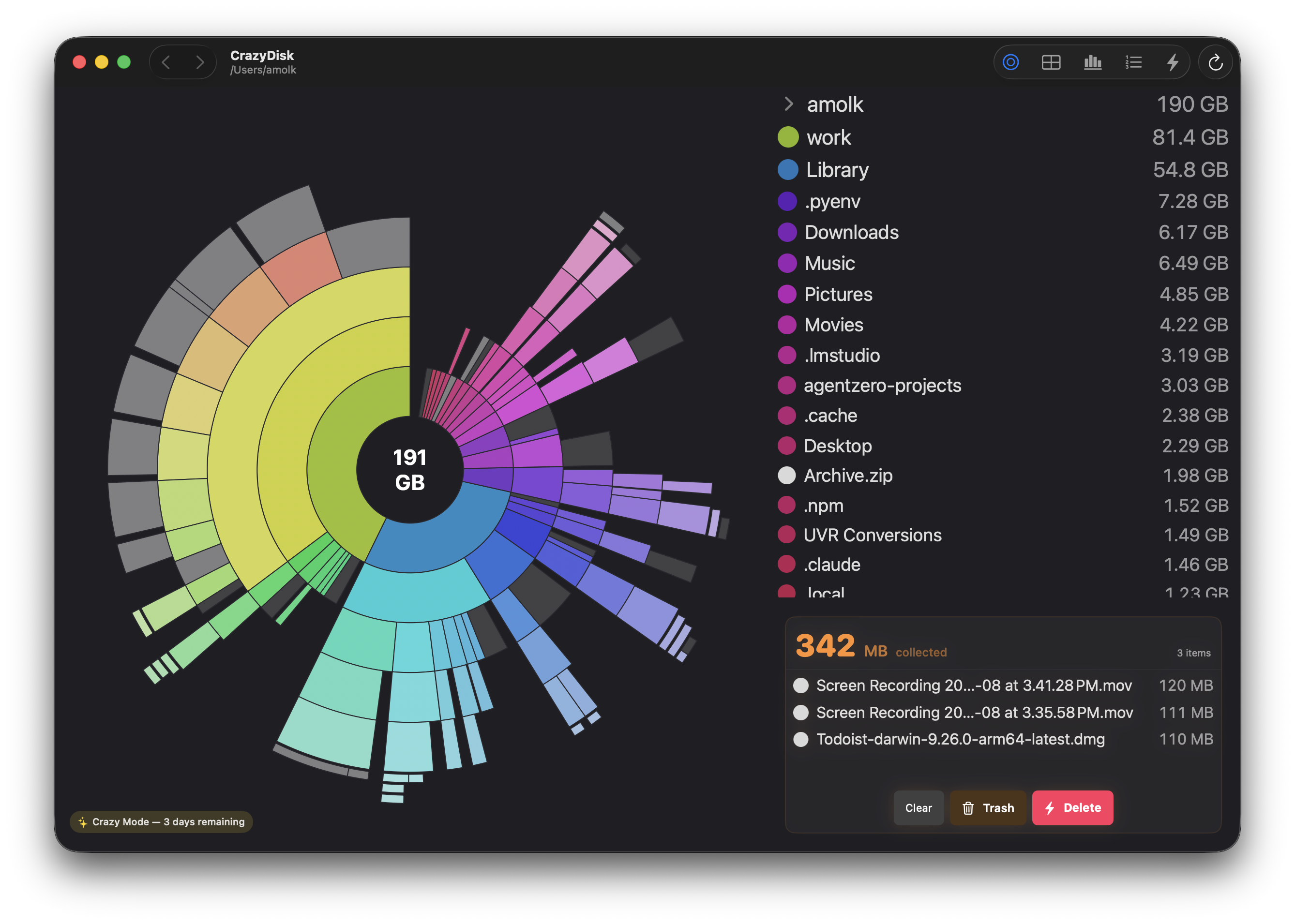 CrazyDisk screenshot