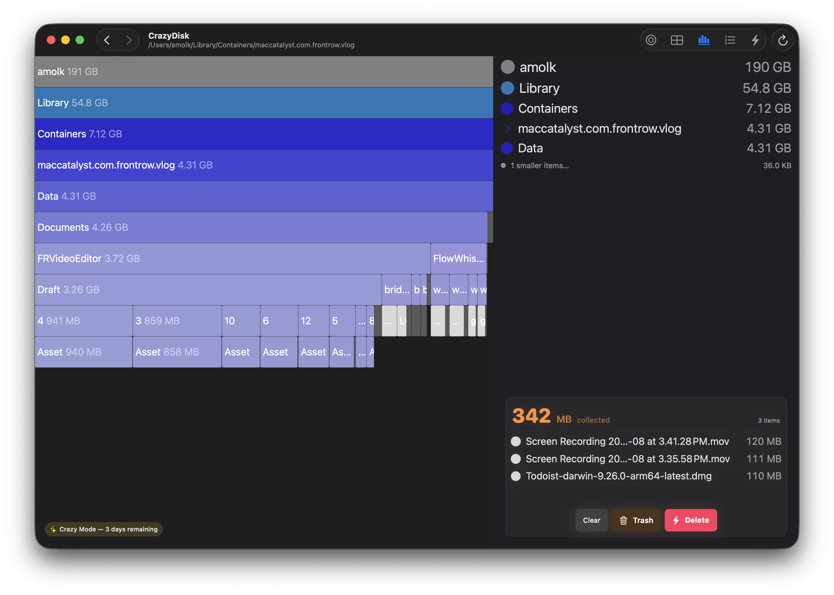 CrazyDisk screenshot